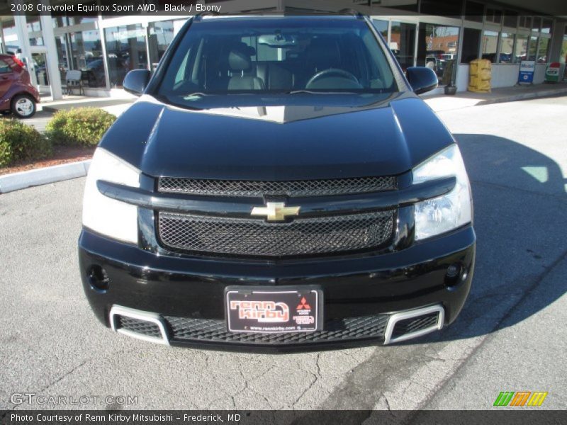 Black / Ebony 2008 Chevrolet Equinox Sport AWD