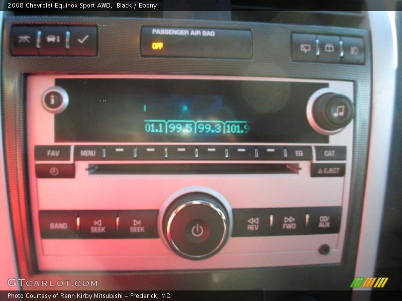 Black / Ebony 2008 Chevrolet Equinox Sport AWD