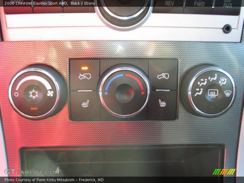 Black / Ebony 2008 Chevrolet Equinox Sport AWD