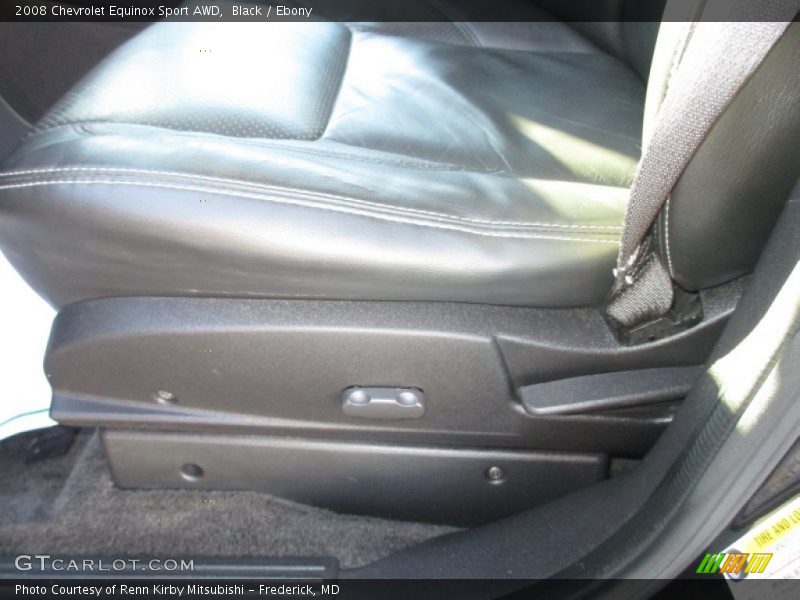 Black / Ebony 2008 Chevrolet Equinox Sport AWD