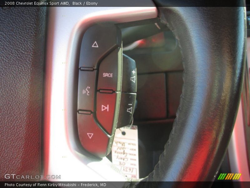 Black / Ebony 2008 Chevrolet Equinox Sport AWD