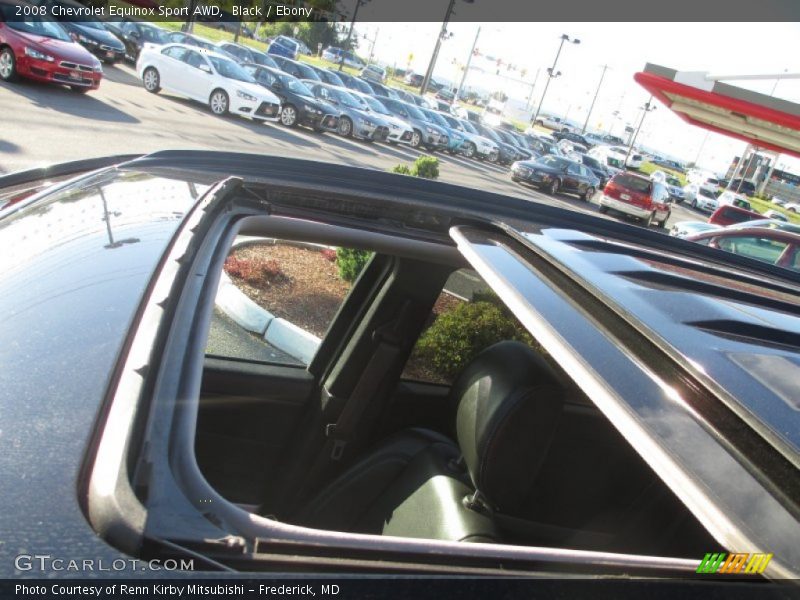 Black / Ebony 2008 Chevrolet Equinox Sport AWD