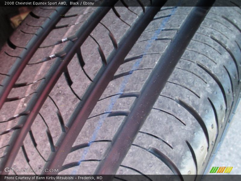 Black / Ebony 2008 Chevrolet Equinox Sport AWD