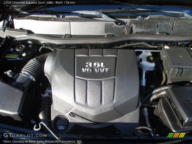 Black / Ebony 2008 Chevrolet Equinox Sport AWD