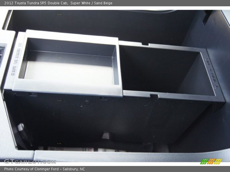 Super White / Sand Beige 2012 Toyota Tundra SR5 Double Cab
