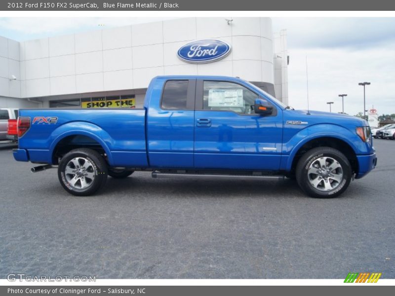  2012 F150 FX2 SuperCab Blue Flame Metallic