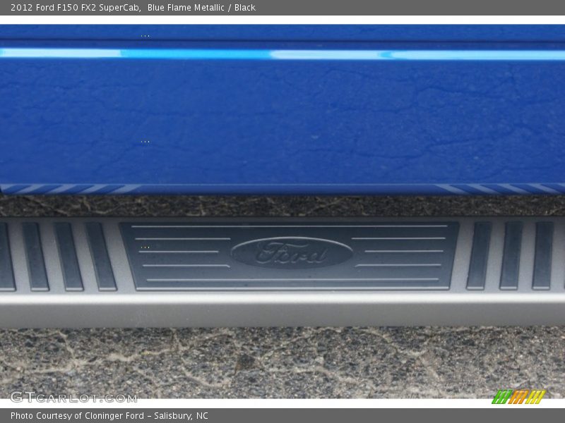 Blue Flame Metallic / Black 2012 Ford F150 FX2 SuperCab