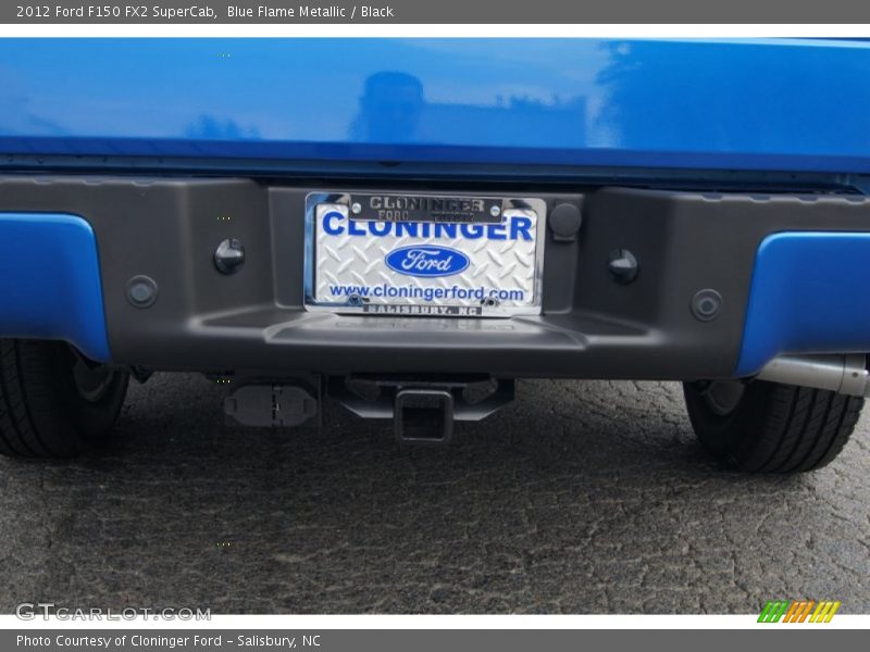 Blue Flame Metallic / Black 2012 Ford F150 FX2 SuperCab
