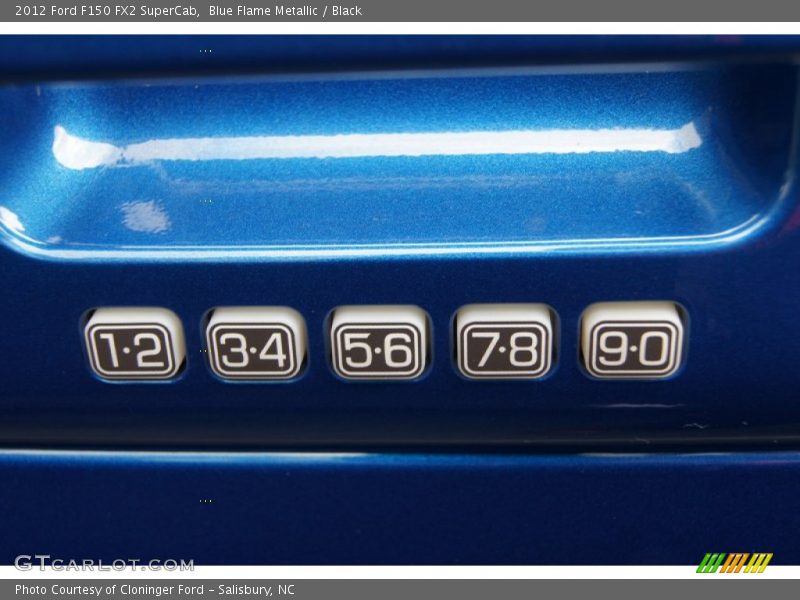 Blue Flame Metallic / Black 2012 Ford F150 FX2 SuperCab