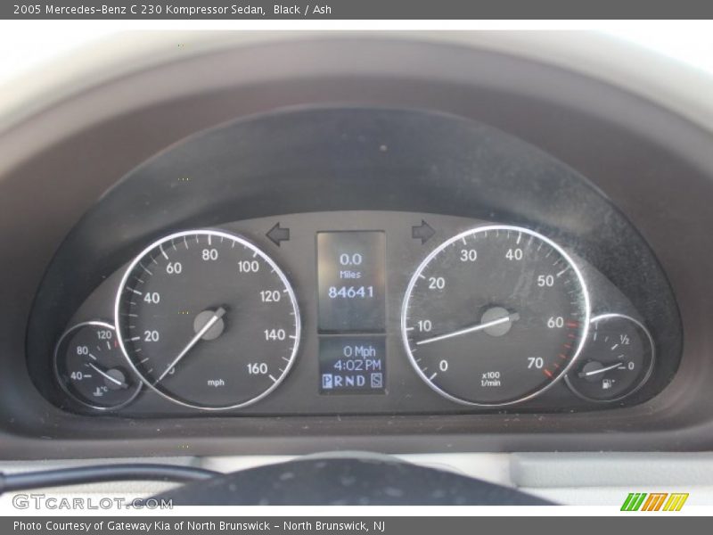 Black / Ash 2005 Mercedes-Benz C 230 Kompressor Sedan