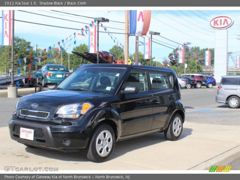 Shadow Black / Black Cloth 2011 Kia Soul 1.6