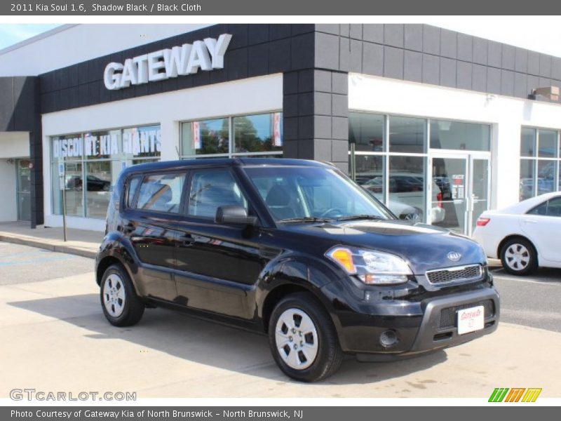 Shadow Black / Black Cloth 2011 Kia Soul 1.6