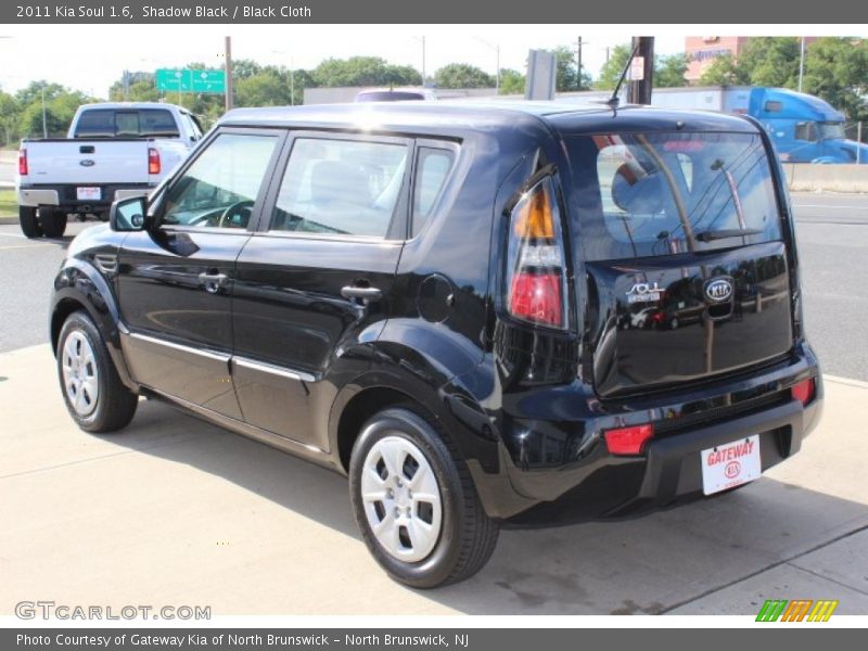 Shadow Black / Black Cloth 2011 Kia Soul 1.6