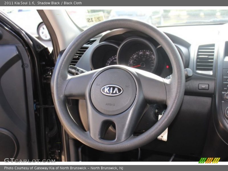 Shadow Black / Black Cloth 2011 Kia Soul 1.6