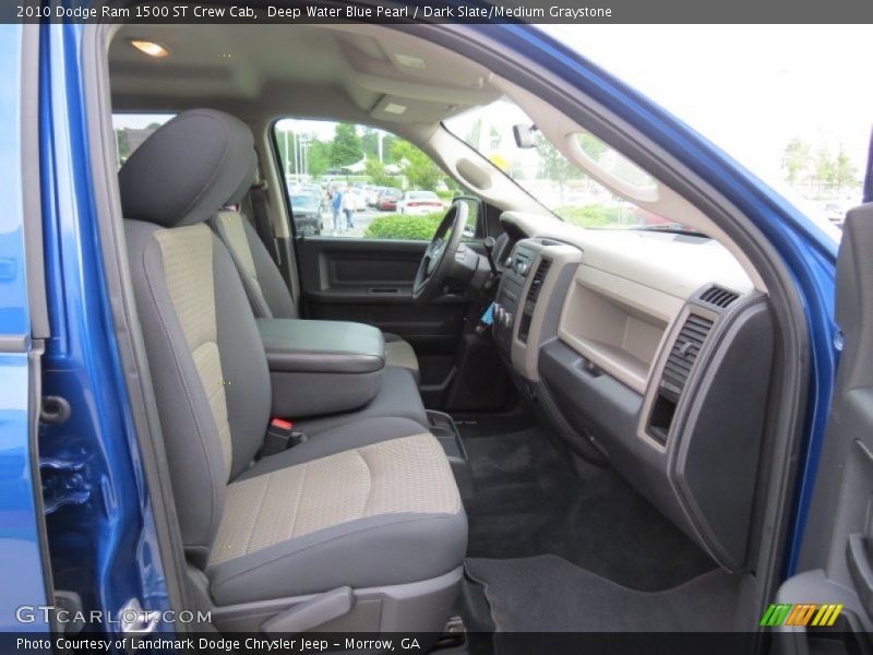 Deep Water Blue Pearl / Dark Slate/Medium Graystone 2010 Dodge Ram 1500 ST Crew Cab
