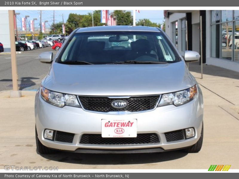 Bright Silver / Black Sport 2010 Kia Forte SX