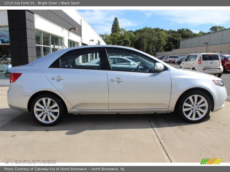 Bright Silver / Black Sport 2010 Kia Forte SX