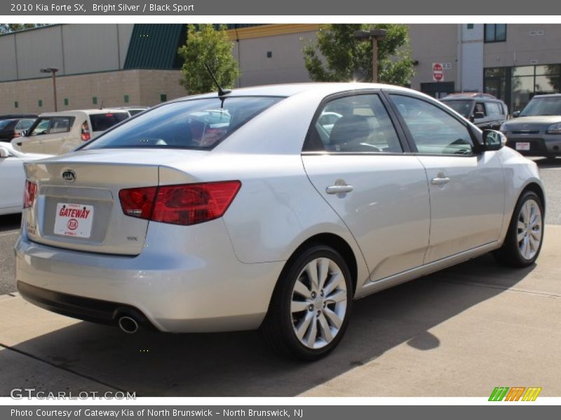 Bright Silver / Black Sport 2010 Kia Forte SX