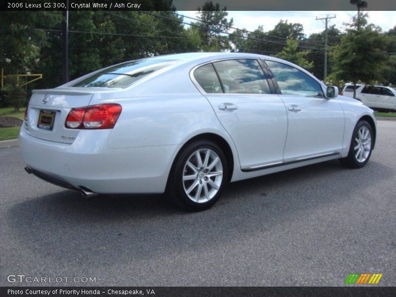 Crystal White / Ash Gray 2006 Lexus GS 300