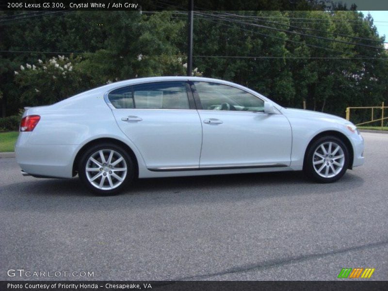 Crystal White / Ash Gray 2006 Lexus GS 300