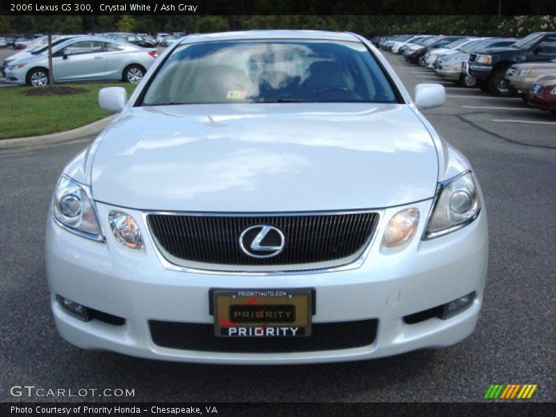Crystal White / Ash Gray 2006 Lexus GS 300