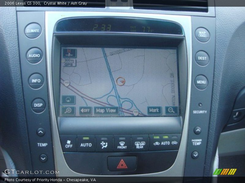 Crystal White / Ash Gray 2006 Lexus GS 300