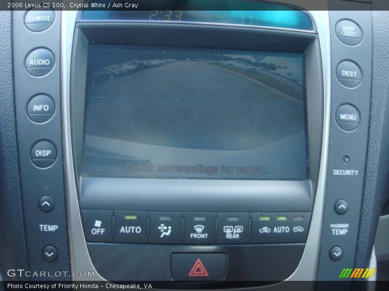Crystal White / Ash Gray 2006 Lexus GS 300