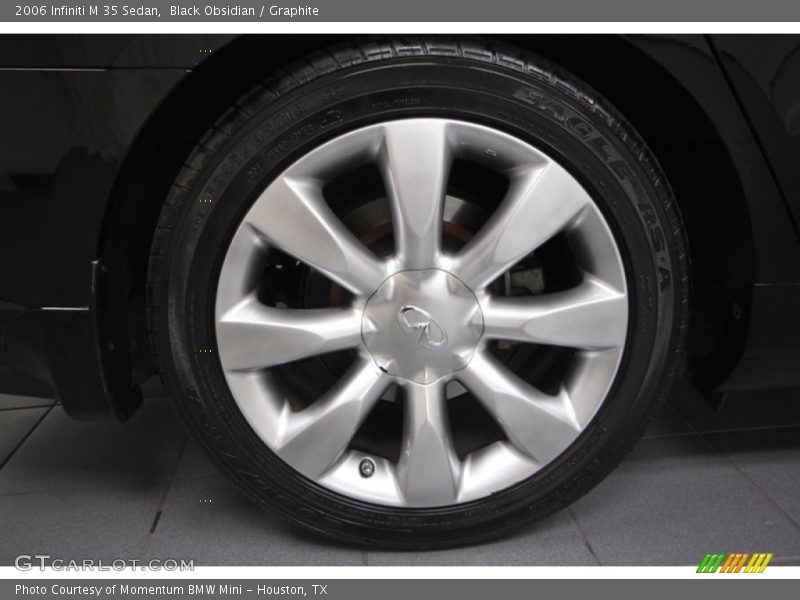 Black Obsidian / Graphite 2006 Infiniti M 35 Sedan