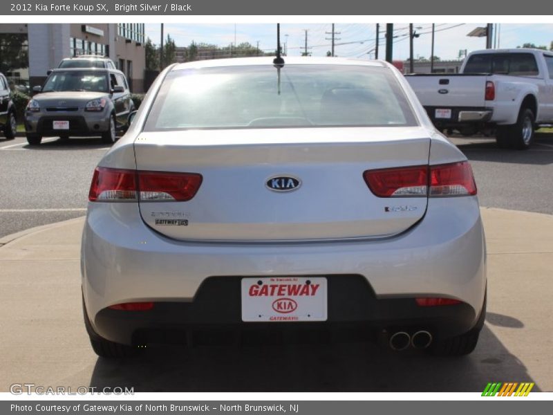 Bright Silver / Black 2012 Kia Forte Koup SX