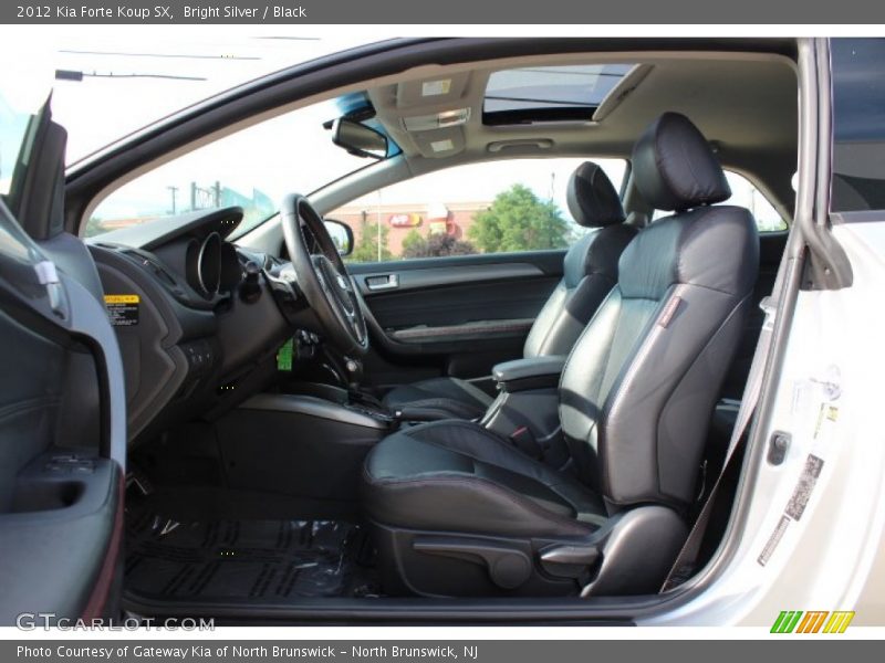 Bright Silver / Black 2012 Kia Forte Koup SX