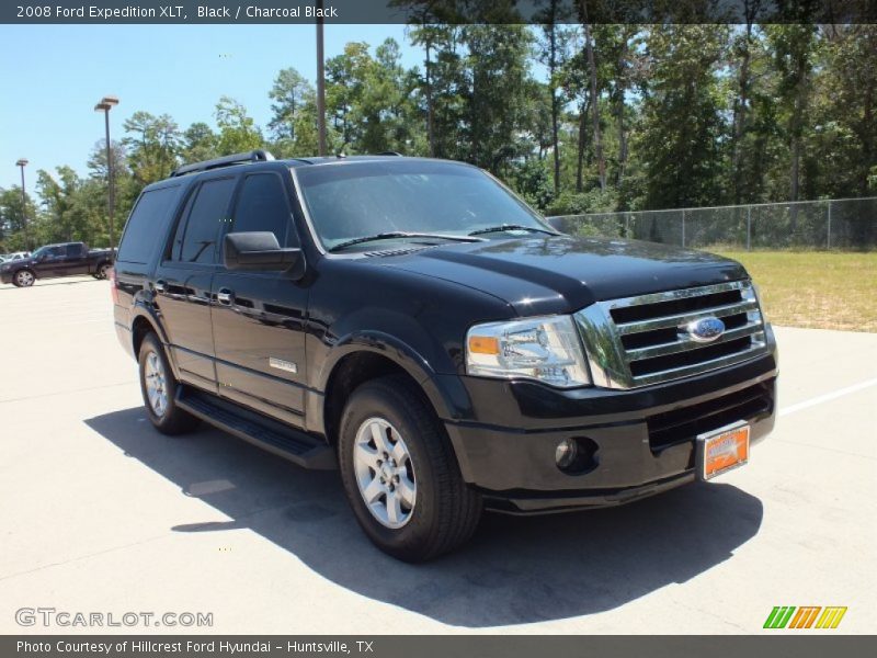 Black / Charcoal Black 2008 Ford Expedition XLT