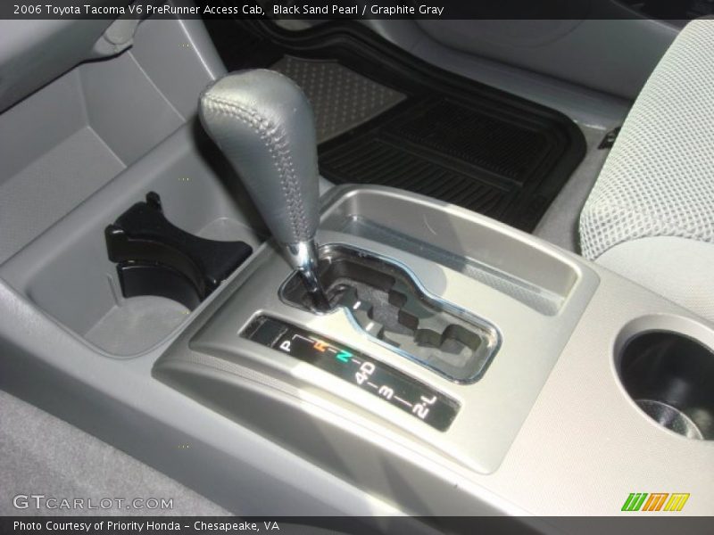 Black Sand Pearl / Graphite Gray 2006 Toyota Tacoma V6 PreRunner Access Cab
