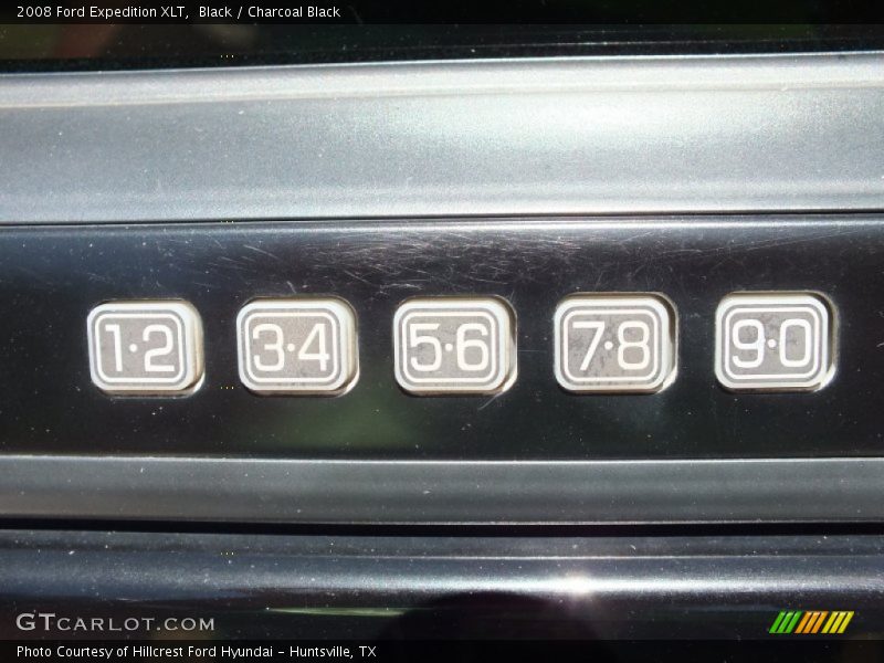 Black / Charcoal Black 2008 Ford Expedition XLT