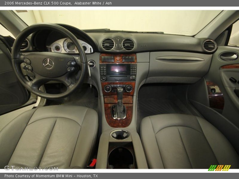 Alabaster White / Ash 2006 Mercedes-Benz CLK 500 Coupe