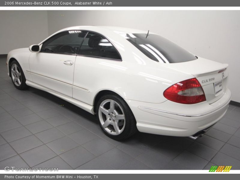 Alabaster White / Ash 2006 Mercedes-Benz CLK 500 Coupe
