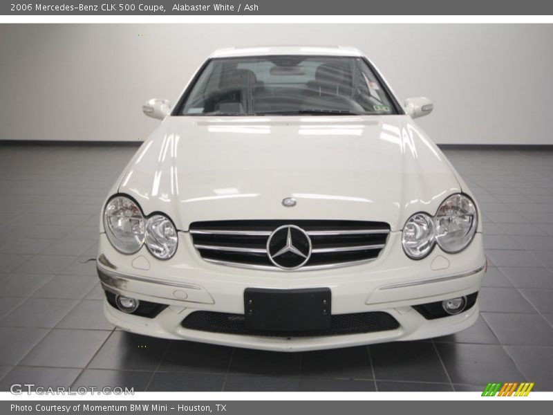 Alabaster White / Ash 2006 Mercedes-Benz CLK 500 Coupe