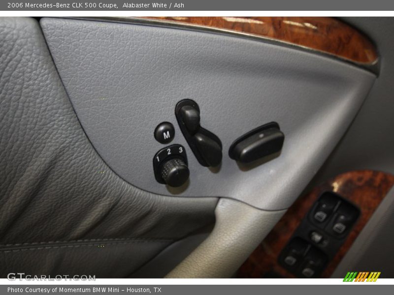 Alabaster White / Ash 2006 Mercedes-Benz CLK 500 Coupe