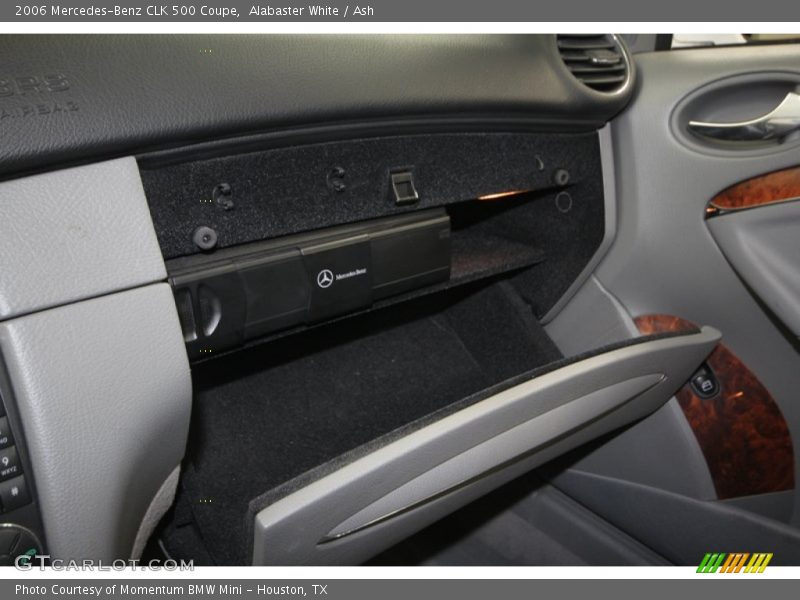 Alabaster White / Ash 2006 Mercedes-Benz CLK 500 Coupe