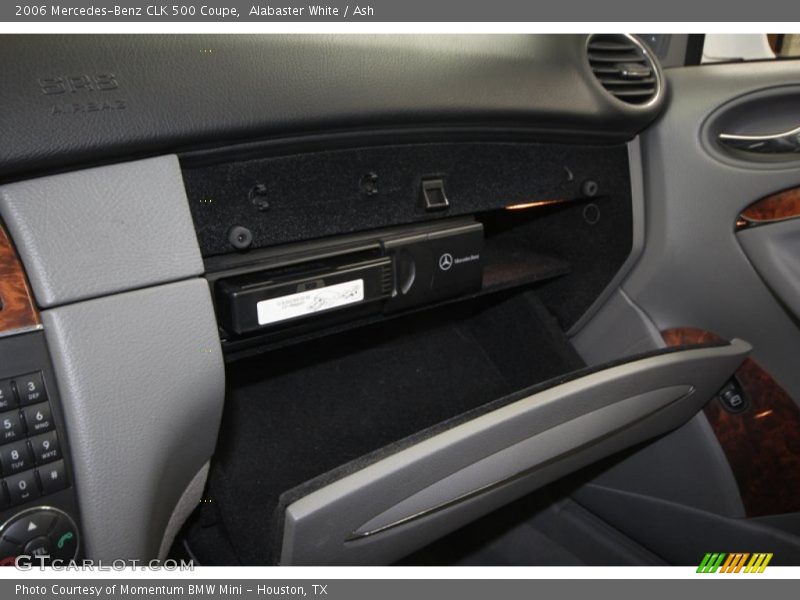 Alabaster White / Ash 2006 Mercedes-Benz CLK 500 Coupe