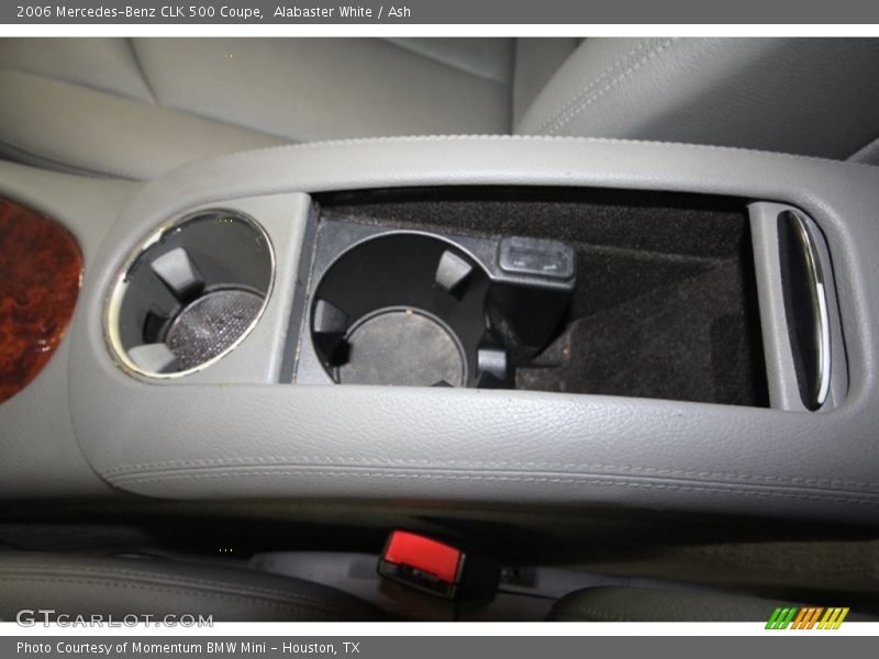 Alabaster White / Ash 2006 Mercedes-Benz CLK 500 Coupe