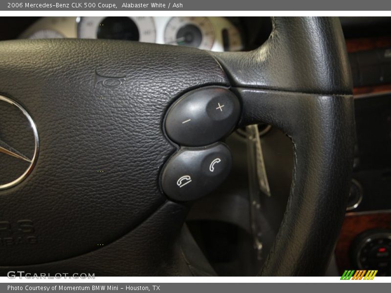 Alabaster White / Ash 2006 Mercedes-Benz CLK 500 Coupe