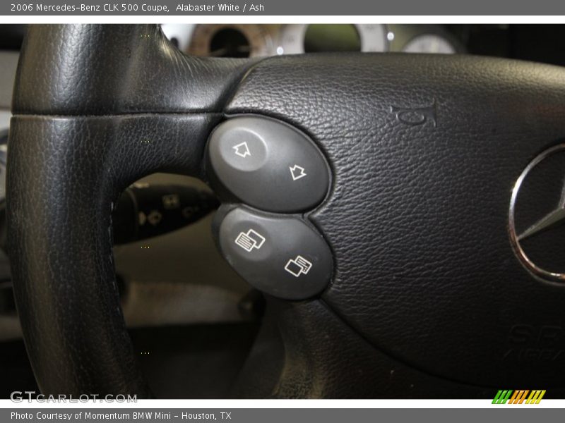 Alabaster White / Ash 2006 Mercedes-Benz CLK 500 Coupe