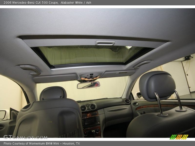 Alabaster White / Ash 2006 Mercedes-Benz CLK 500 Coupe