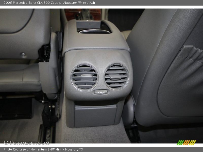 Alabaster White / Ash 2006 Mercedes-Benz CLK 500 Coupe