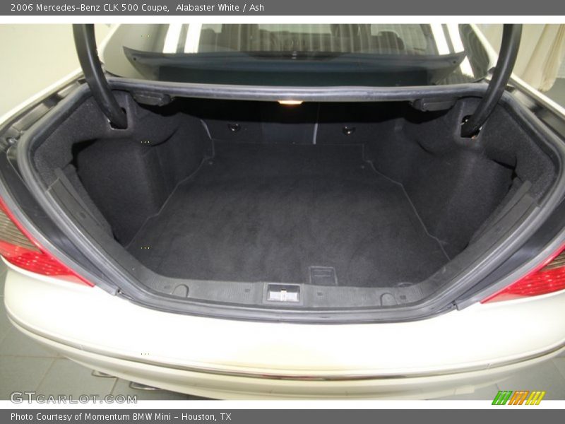 Alabaster White / Ash 2006 Mercedes-Benz CLK 500 Coupe