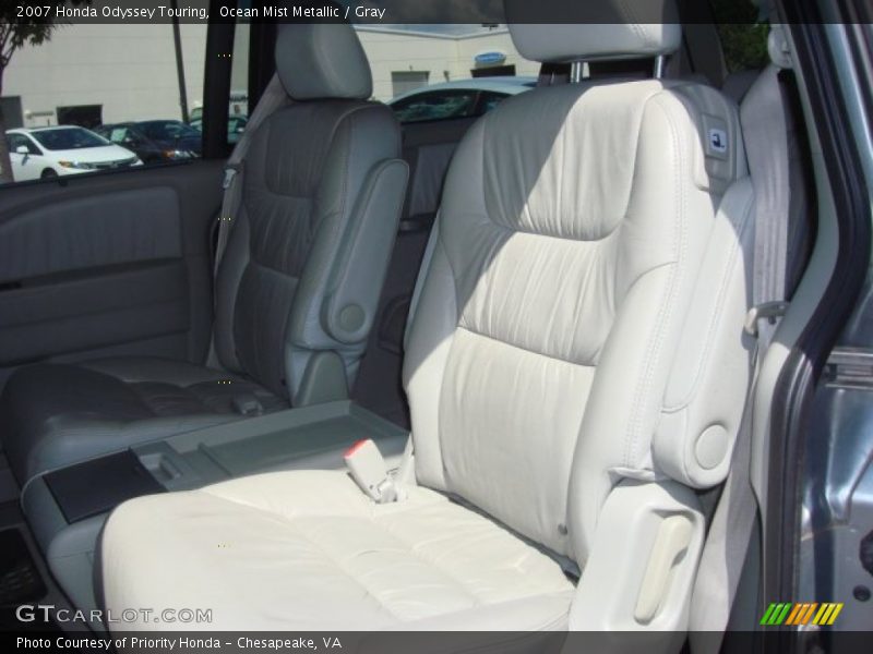Ocean Mist Metallic / Gray 2007 Honda Odyssey Touring