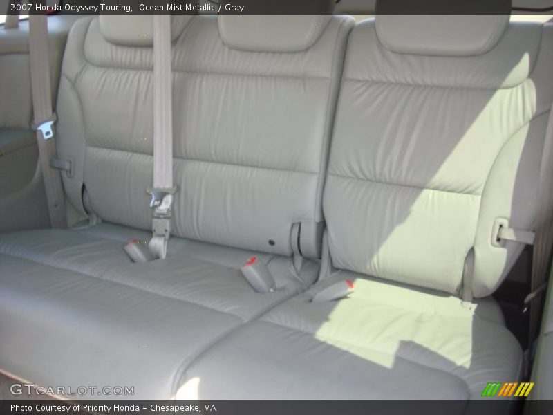 Ocean Mist Metallic / Gray 2007 Honda Odyssey Touring