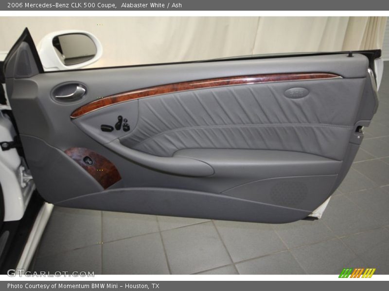 Alabaster White / Ash 2006 Mercedes-Benz CLK 500 Coupe