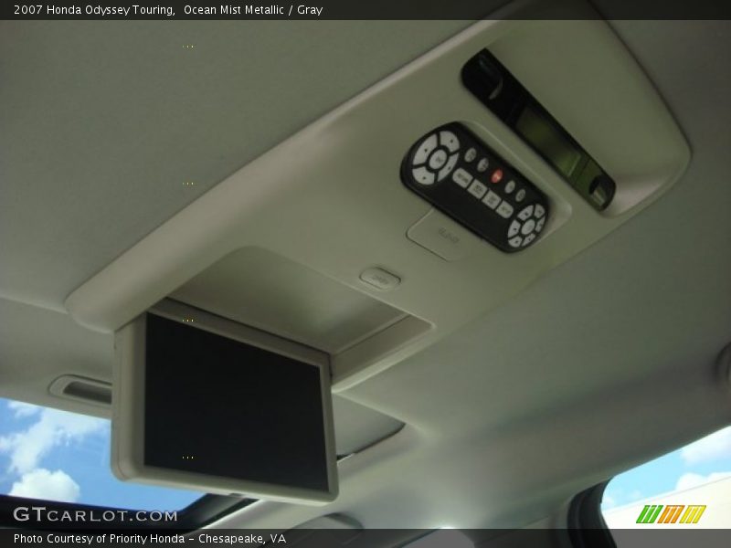 Ocean Mist Metallic / Gray 2007 Honda Odyssey Touring
