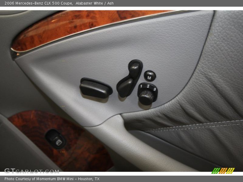 Alabaster White / Ash 2006 Mercedes-Benz CLK 500 Coupe